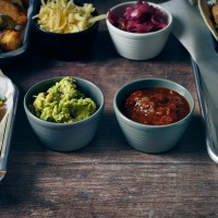 Matt Grey Melamine Ramekin